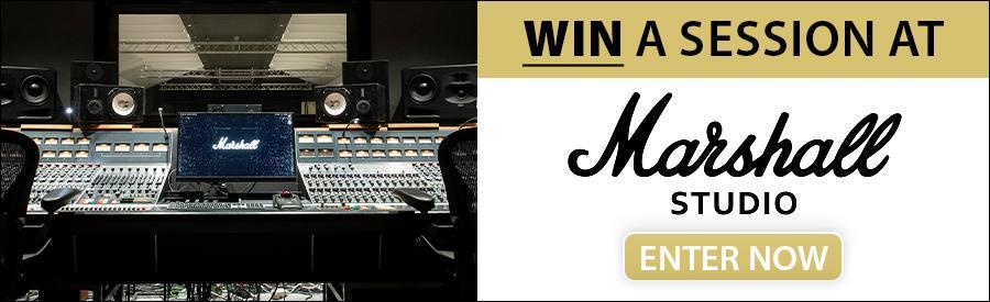 WIN a recording session at Marshall Studio