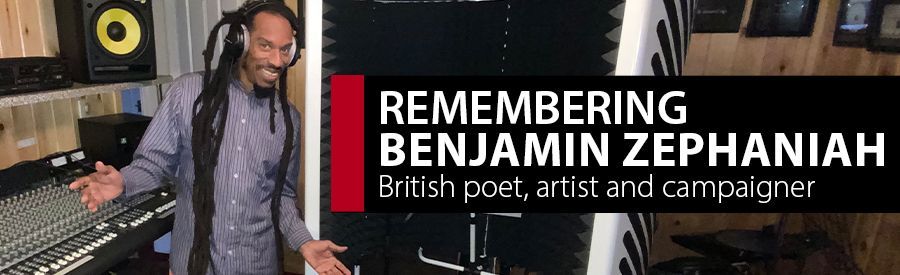 Benjamin Zephaniah, British poet, artist and campaigner, dies aged 65