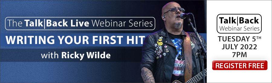 'Writing your first hit' with Ricky Wilde