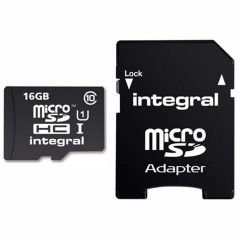 Integral MicroSDHC 16GB Class 10 40MB/s