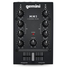 Gemini MM1 2-Channel Mini Mixer