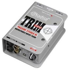 Radial Trim-Two Stereo DI with Level Control