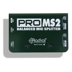 Radial ProMS2 Passive Mic Splitter