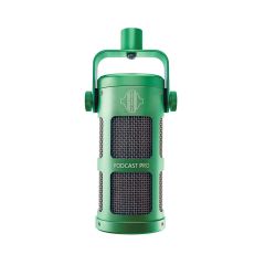 Sontronics PODCAST PRO GREEN Supercardioid Dynamic Microphone