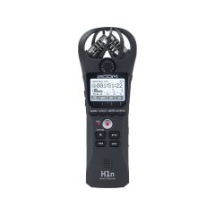 The black Zoom H1n Portable Recorder, front view