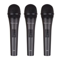 S940 Dynamic Mic with On/Off Switch (3 Pack) by Lambden Audio