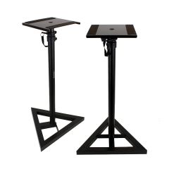 Triangle Base Monitor Speaker Stand (Pair) by Trojan Pro