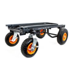 The steel, black and orange Trojan Pro GearCart 250 Trolley - Max Load 250kg (550lbs)