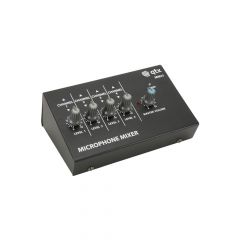 QTX 4-Channel Mini Mic Mixer