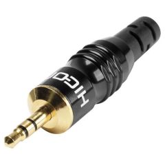 HICON HI-J35S02 Gold Mini Jack Plug