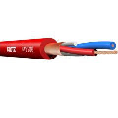 Klotz MY206 Balanced Mic Cable Red (per m)