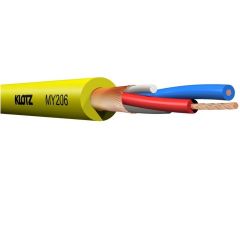 Klotz MY206 Balanced Mic Cable Yellow (per m)