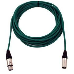 Pro Neutrik XLR Cable 10m Green