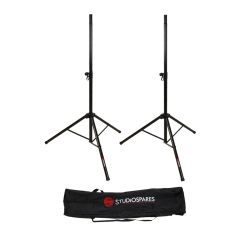 The Studiospares Pro PA Speaker Stands and Bag