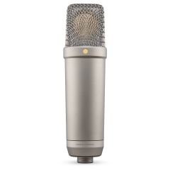 RODE NT1 5th Generation Silver Studio Condenser Microphone front view