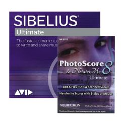 Avid Sibelius Ultimate with Neuratron Photoscore and NotateMe